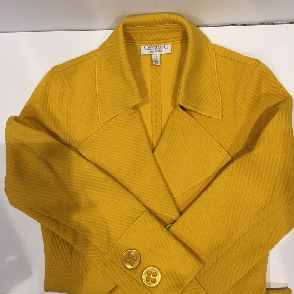 Like New Conradc double breasted jacket. Size 8
